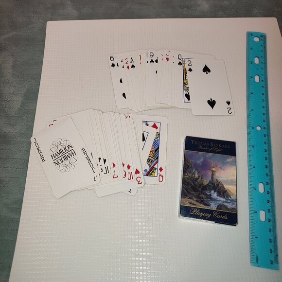 Thomas Kinkade Painter of Light Playing Cards Collectible Art Vintage - Picture 4 of 5